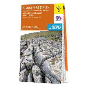 OS Map of Yorkshire Dales - Southern & Western Area: Explorer OL2