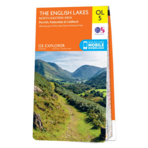 OS Map of The Lake District: North-eastern area: Explorer OL5
